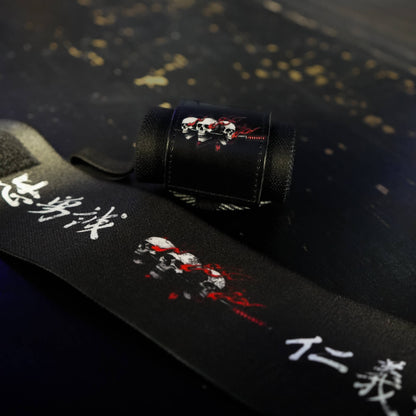 Samurai Skull Wrist Wraps